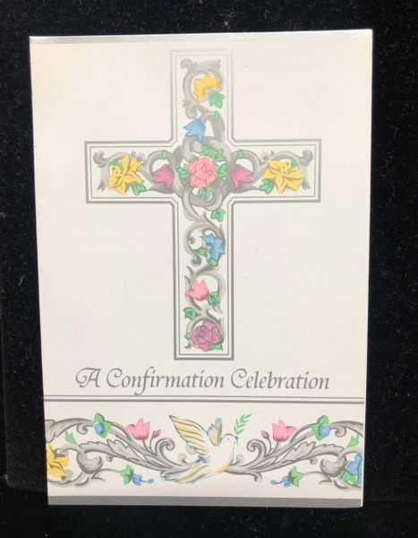 Cross Scroll Party Confirmation Invitations, 8ct - Packaged - Sale