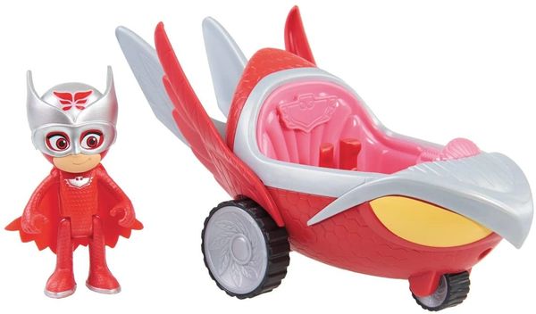 SALE - PJ Masks Turbo Blast Racers Owl Glider Owlette, Vehicle and Figure - Toy Sale