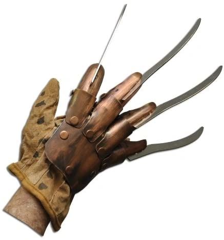 *Nightmare on Elm Street Freddy Krueger Replica Metal Glove Costume Accessory - Halloween