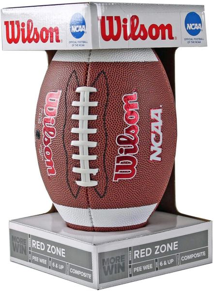 Official Wilson NFL Ncaa Red Zone Composite Official Football Size