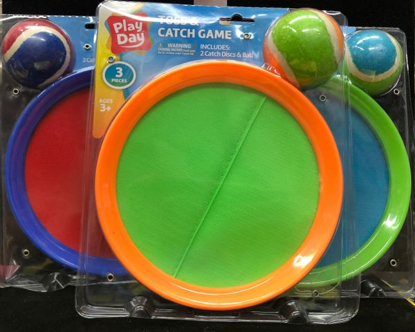 Catch and Toss Game, Sports Set, Kids with Grip Mitt