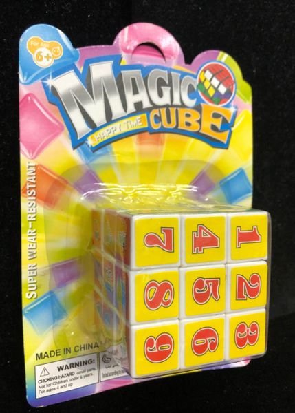 Magic Cube Puzzle, 3in - Rubix
