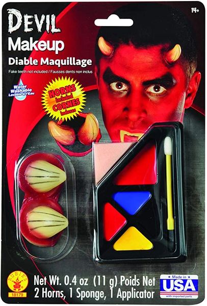 Devil Face Paint Makeup Kit - After Halloween Sale - under $20