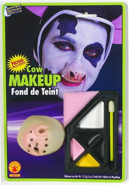 *Cow Face Paint Makeup Kit - Halloween Sale - Farm Animal