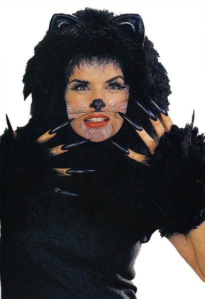 *Furry Cats Costume Accessory Kit - Unisex - One Size - Halloween