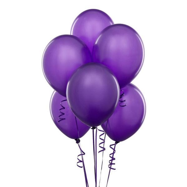 Purple Latex Balloons, 11in - 8ct