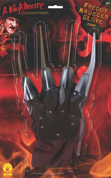 A Nightmare on Elm Street Freddy Krueger Glove - Licensed - Halloween Spirit