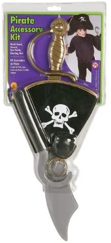 *Pirate Costume Accessory Kit, Kids- Halloween