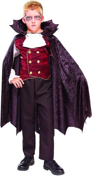 *Deluxe Vampire Costume, Boys - Dracula - Halloween Sale