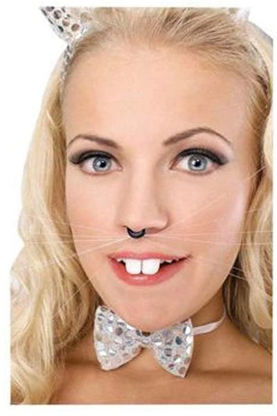 *Bunny Teeth, Clown - Halloween Costume Accessory - 2 Front Easter Bunny Teeth