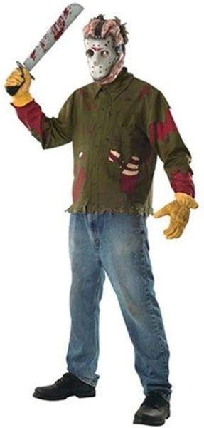 Friday the 13th Jason Voorhees Costume Kit, Men's - Licensed - Halloween Sale