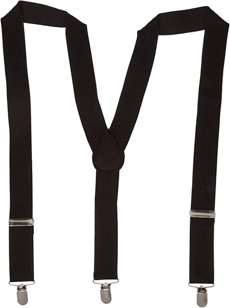 Black Suspenders - Purim - Halloween Spirit