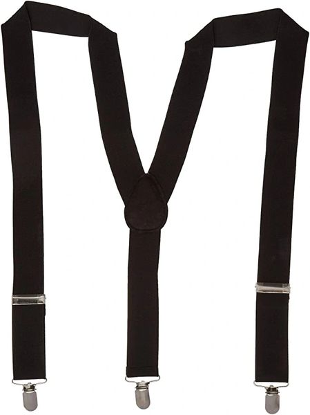 *Black Suspenders Costume Accessory - Halloween