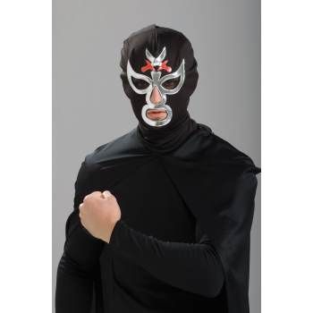 Macho Wrestler Mask - Wrestling Costume Accessory - Halloween Spirit - under $20