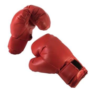 *Red Boxing Gloves Costume Accessory, Adult Size - Halloween