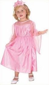 *Baby Girl Pink Princess Dress Costume, Infant Up to 12 months - Fairy Tale Halloween