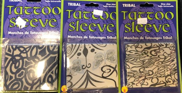Tribal Tattoo Sleeves, Body Art - Pull-on - Halloween Sale
