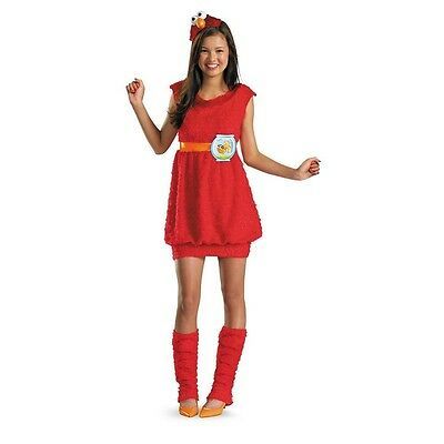 Sesame Street Elmo Costume - Girls XL - Halloween Sale