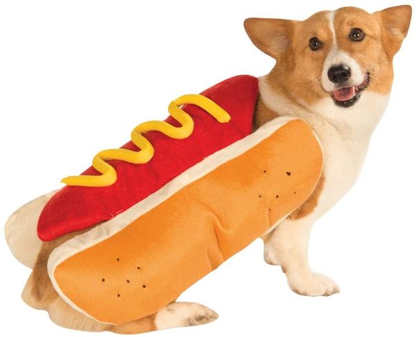 Hot Dog Pet Costume - Food Costumes - After Halloween Sale - under $20