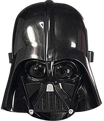 *Star Wars Darth Vader Black Molded Mask, Boys - Halloween