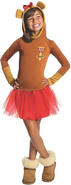 *Cowardly Lion Hooded Tutu Costume, Girls Large - Wizard of Oz - Halloween