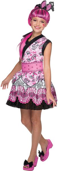 *Deluxe Monster High Exchange Draculaura Costume & Wig, Girls Small - After Halloween Sale