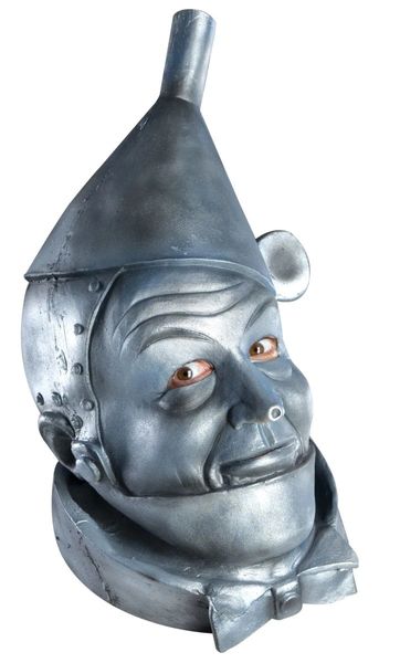 *Wizard Of Oz Movie Tin Man Latex Mask Costume Accessory - Halloween