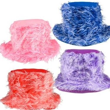 *Furry Bucket Rapper Hat Costume Accessory - Halloween - Run DMC