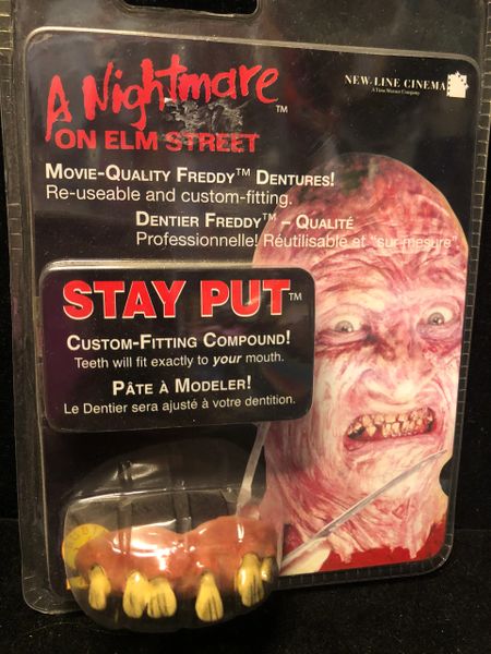 *Nightmare on Elm Street Freddy Krueger Teeth Costume Accessory - Halloween