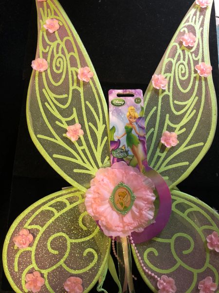 Disney Tinker Bell Wings Accessory, Green Wings, 20in - Licensed - Halloween Spirit - under $20