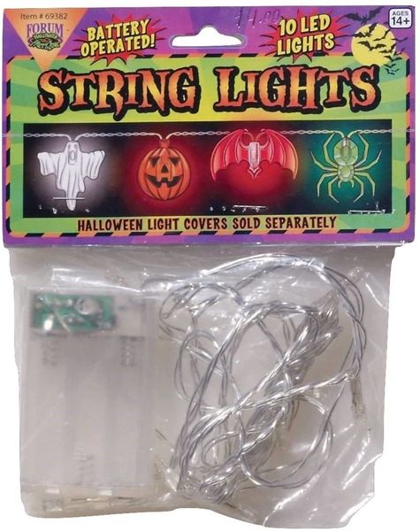 *LED String Lights, Battery Operated, 10 Lights each set