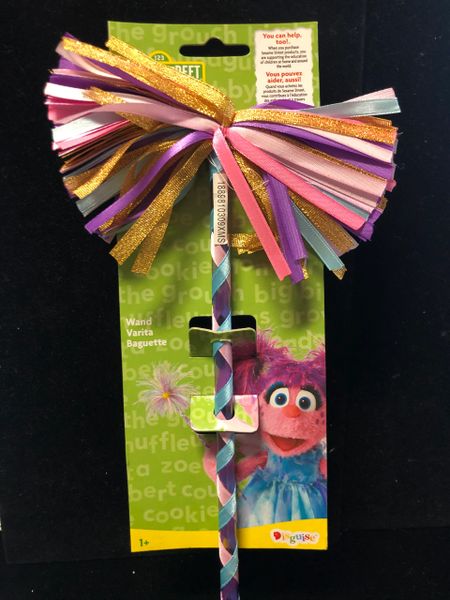 *Sesame Street Abby Cadabby Wand Costume Accessory, 11in - Halloween