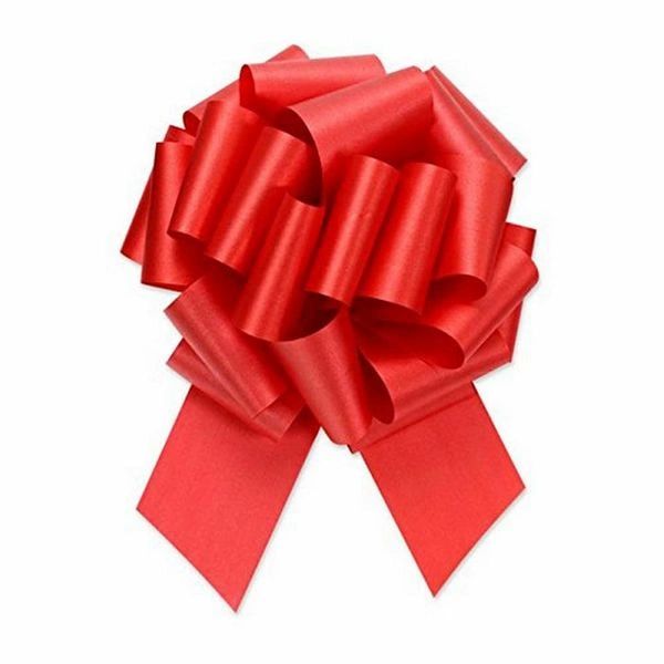 Red Ribbon Pull Bows - #5, 9, 40 - Holiday Sale
