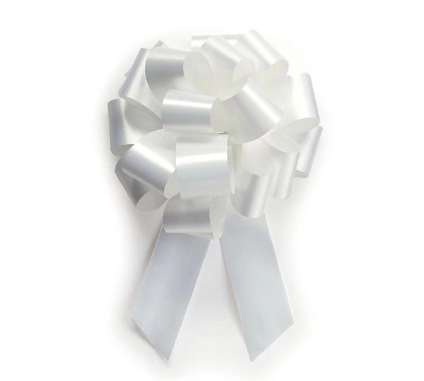 White Perfect Pull Bows - Sizes #5, 9, 40