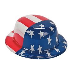 *Patriotic American Flag Derby Hat