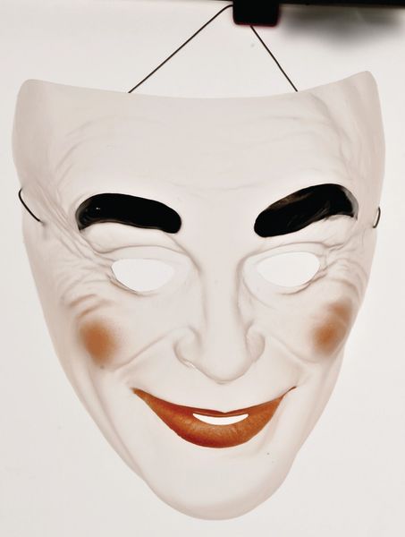 Old Man Clear, Transparent Mask - Halloween Spirit - Purge