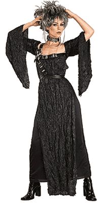 Gothic Mistress of Death Costume, Black - Halloween Sale - under $20