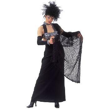 *Savoir Faire Lady of the Arena Black Dress Costume, Women's - Halloween