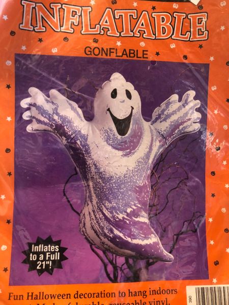 *Inflatable Halloween Ghost Decoration, 21in