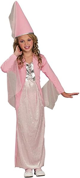 Pink Fairy Tale Princess Costume Dress, Medium - Purim - After Halloween Sale - under $20