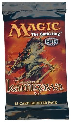 Magic the Gathering MTG Champions of Kamigawa Booster Pack - 15 trading cards - 2004