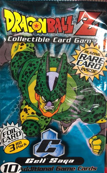 Dragon Ball Z Frieza Saga Booster 10 Card Pack X1 Factory Sealed Rare!!