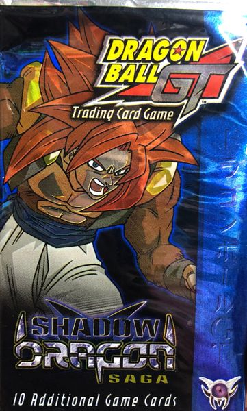 Rare Dragon Ball GT Score Trading Card Game Shadow Dragon Saga Booster  Pack, 10 Cards - 2004