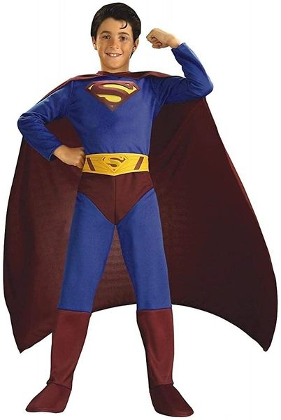 Superman Returns Costume, Boys Large - Purim - Halloween Sale - under $20