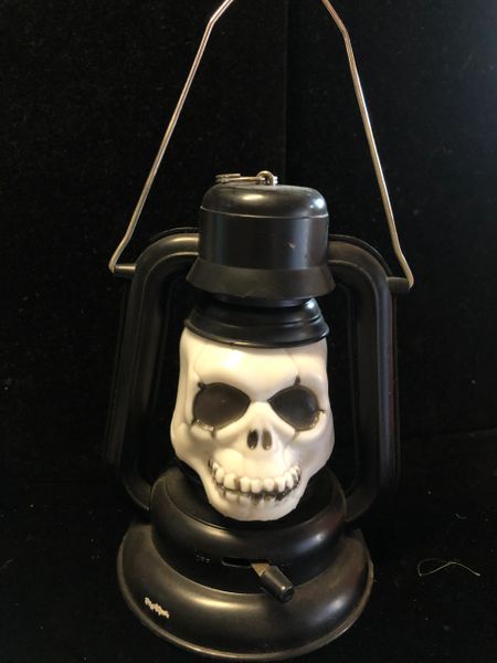 Skull Lantern - Light Up, Halloween Decorations - Halloween Sale