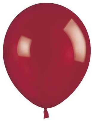 Burgundy Latex Balloons, 11in - 100ct