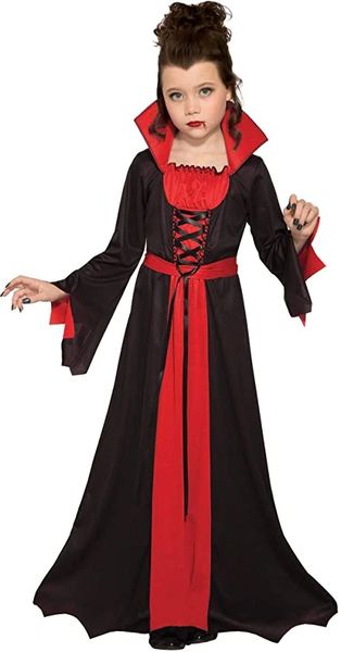 *Dark Victorian Vampiress Costume Dress, Girl's - After Halloween Sale - Dracula