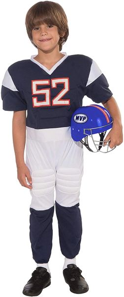 *Deluxe Football Player Costume, Boys Medium - NFL Sports - After Halloween Sale