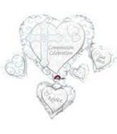 Joyous Communion Cluster Foil Balloon, 31in