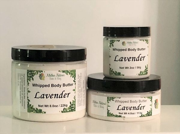 Lavender Whipped Body Butter 4oz